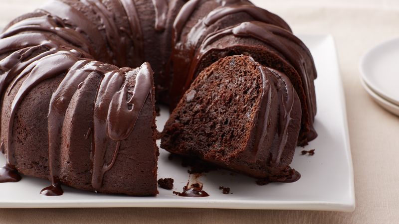 O bolo de chocolate mais simples do mundo!