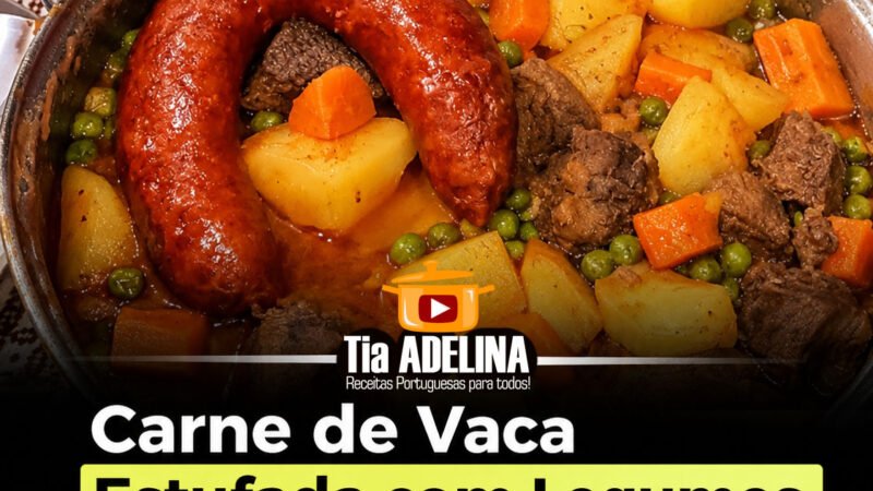 Carne de Vaca Estufada com Legumes e Chouriço