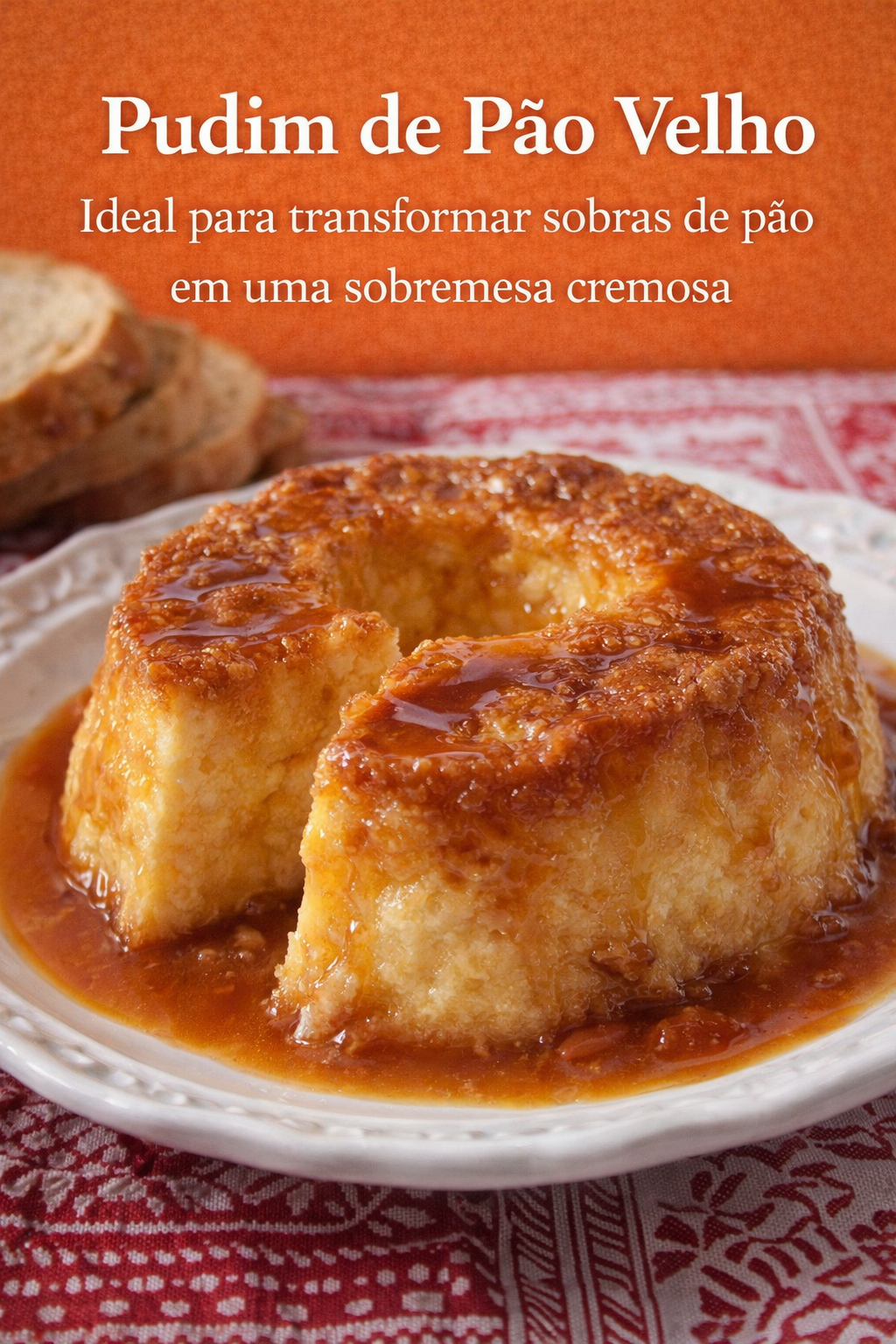 Pudim de Pão Velho 