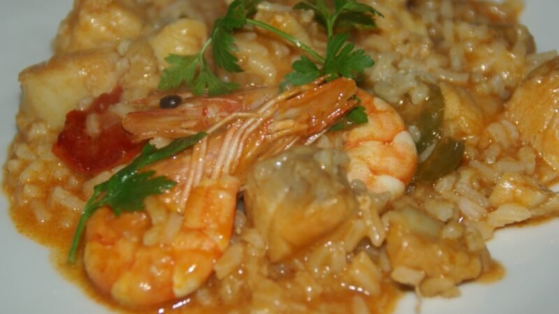 Arroz de Tamboril à Pescador