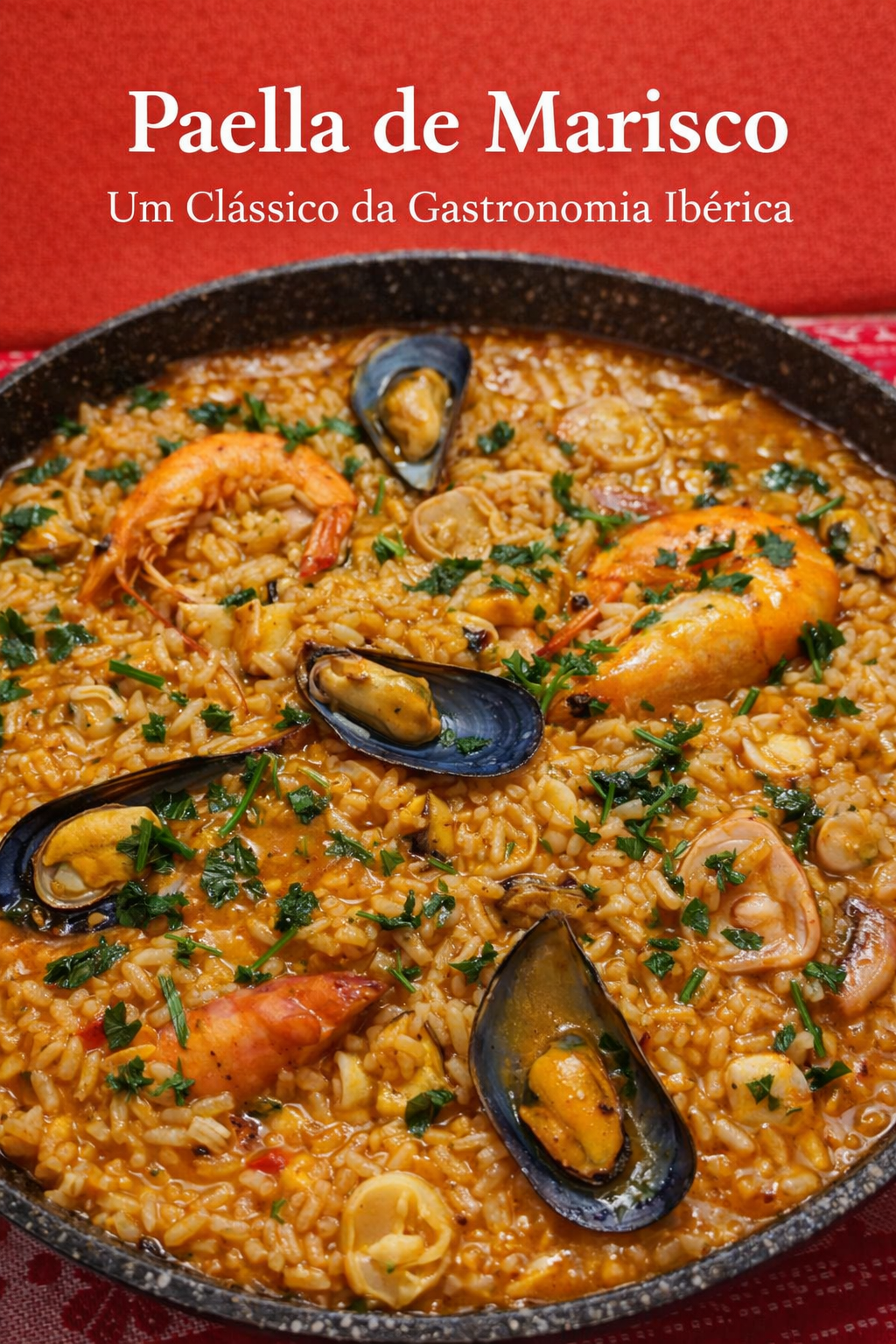 Paella de Marisco – Um Clássico da Gastronomia Ibérica