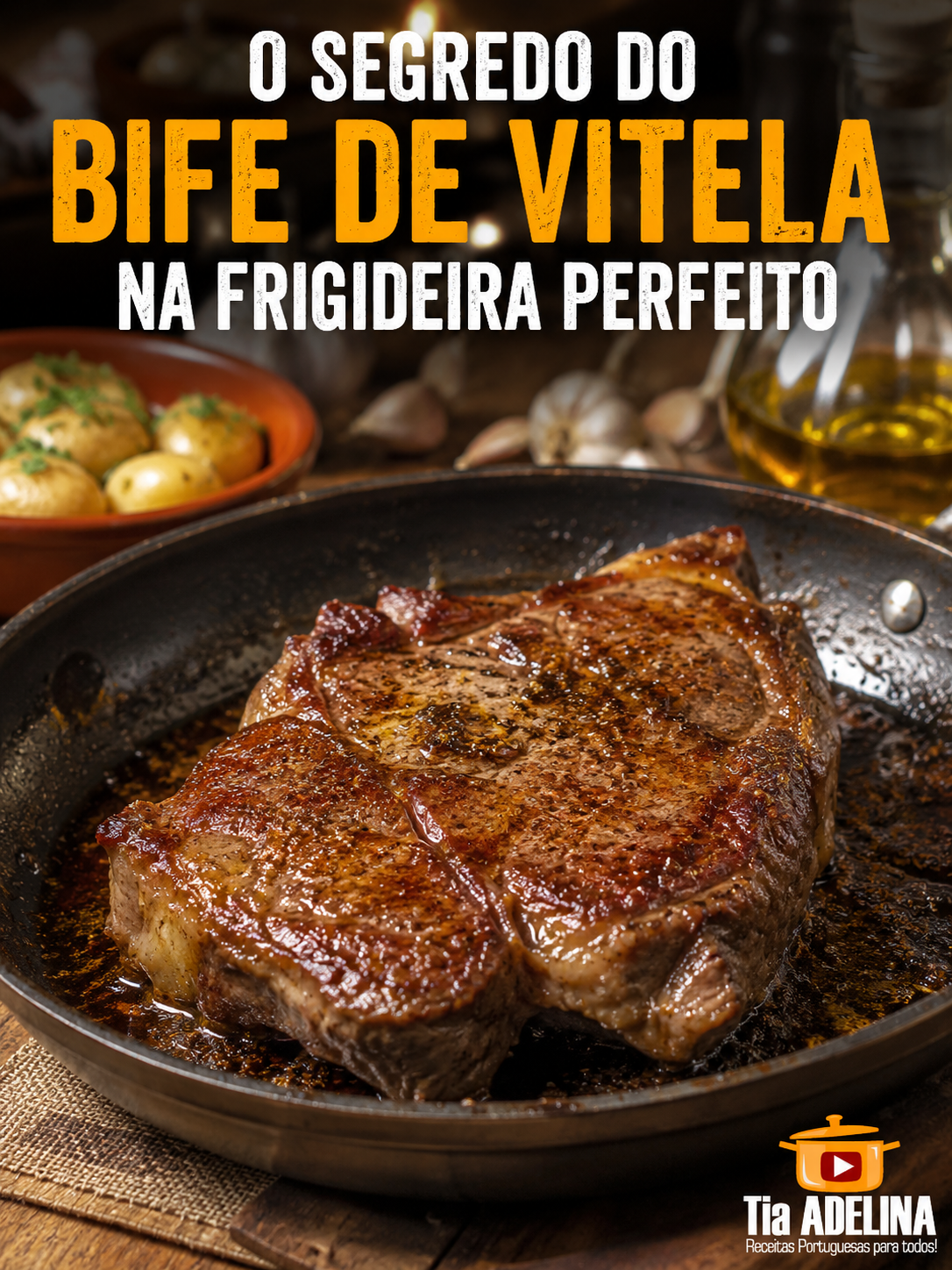 Como fazer um Bife de Vitela na Frigideira
