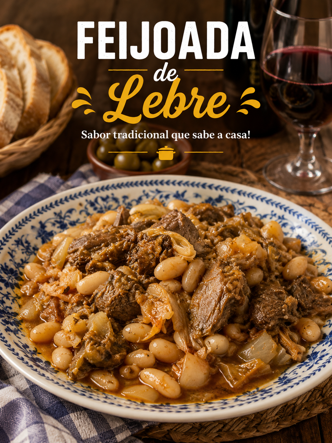 Feijoada de Lebre: Uma Tradição Portuguesa de sabor autêntico