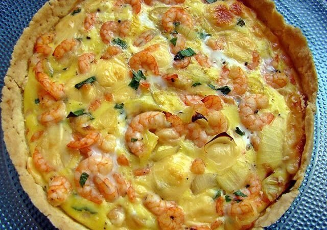 Quiche de Camarão