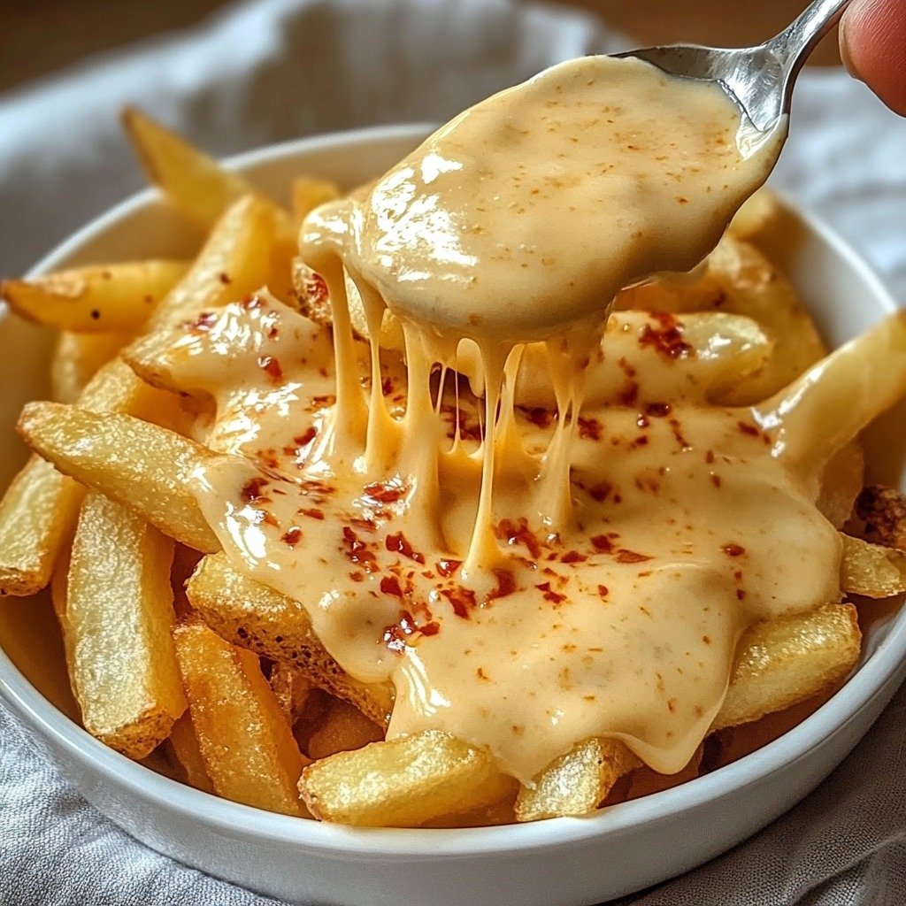 Molho de Queijo para Batatas Fritas