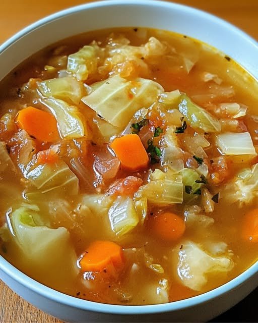 Sopa de repolho fácil