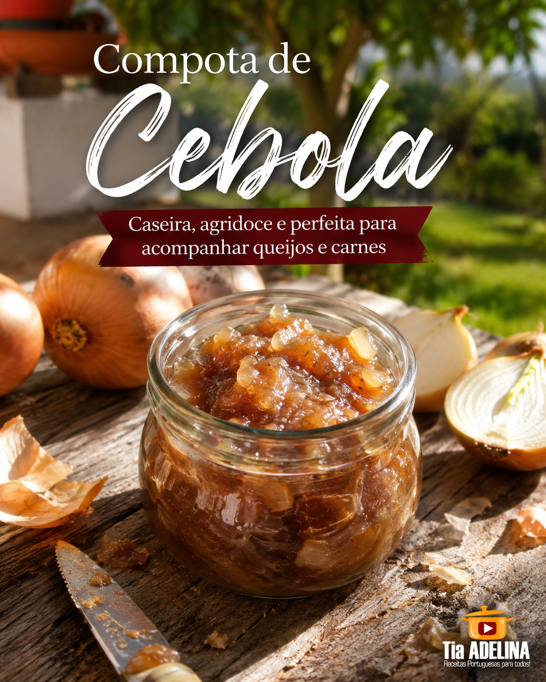 Compota de cebola