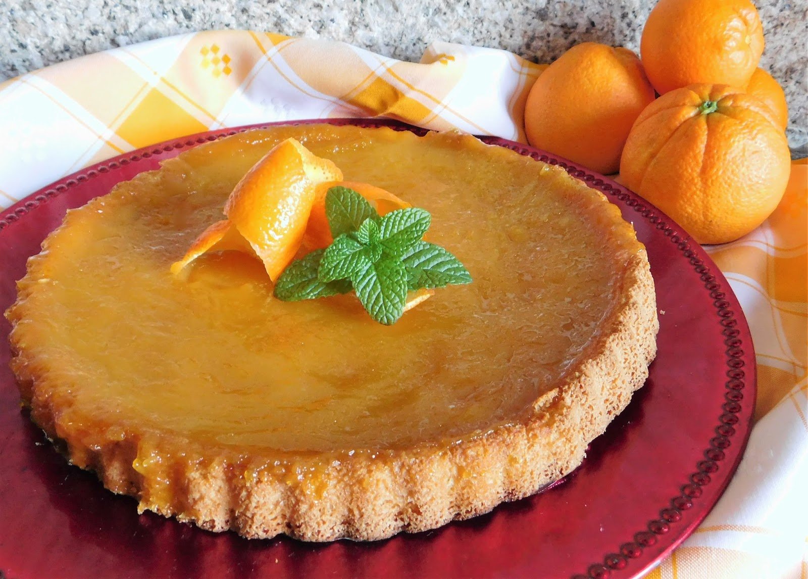 Tarte de laranja