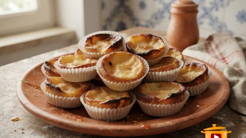 Queijadas de leite