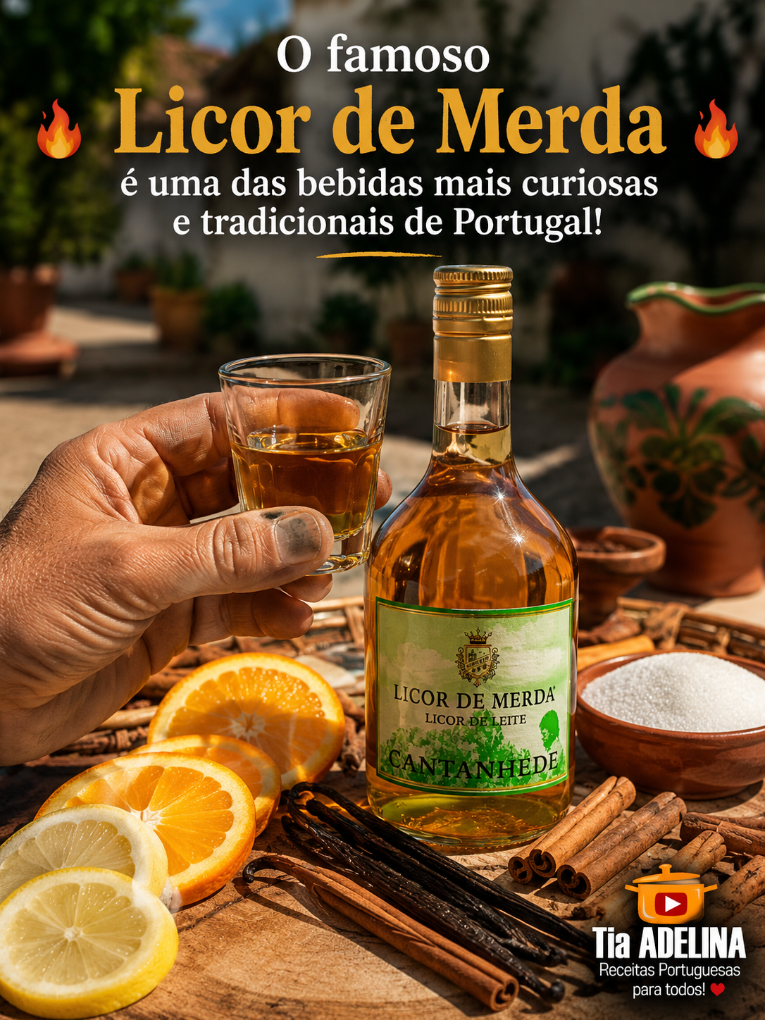 A história e receita do Licor de Merda