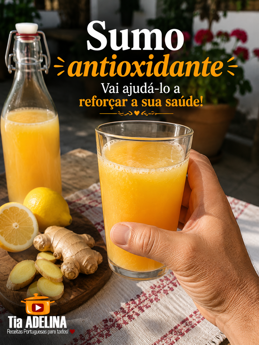 Sumo antioxidante. Vai ajudá-lo a reforçar a sua saúde