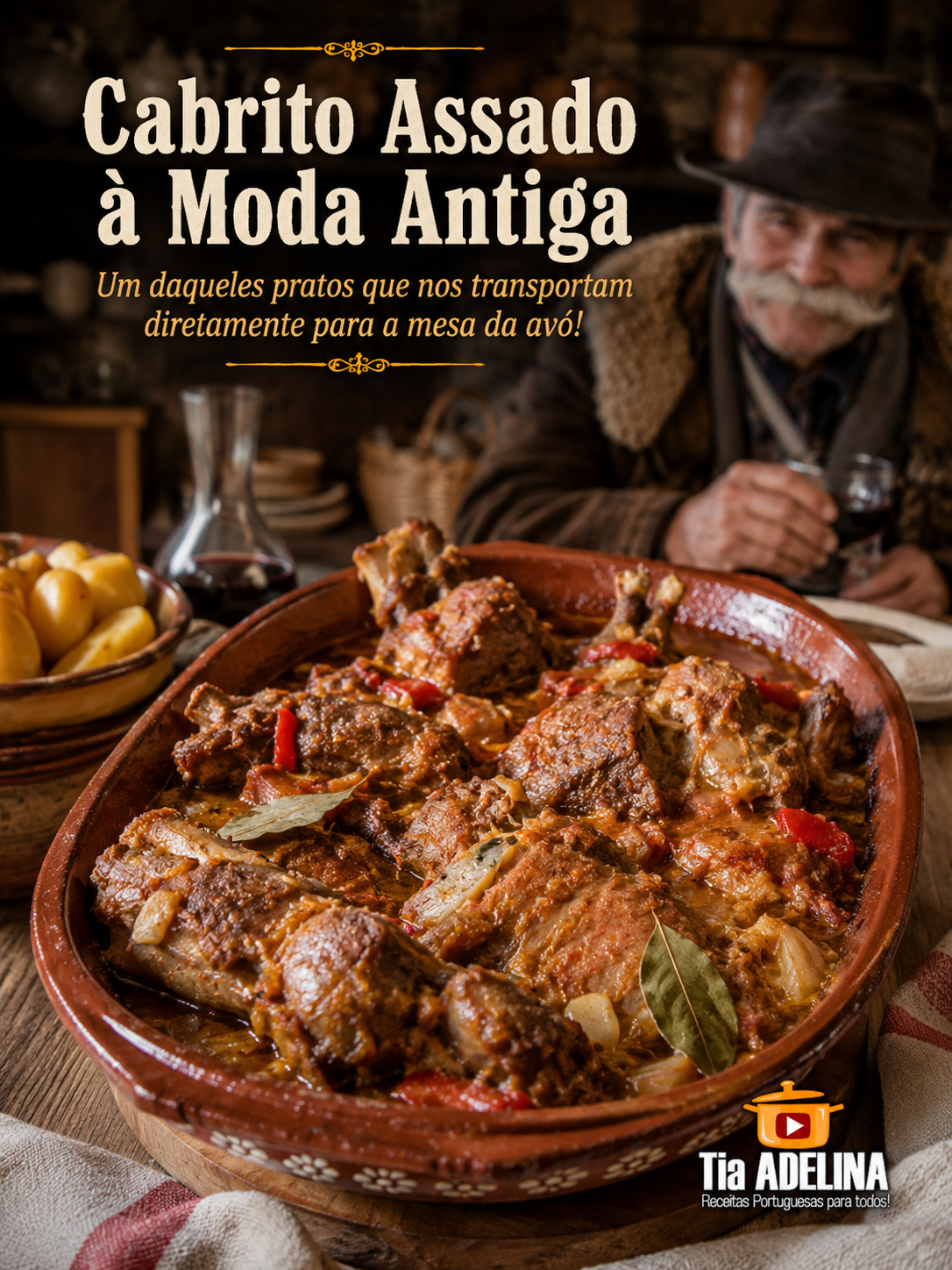 Cabrito Assado à Moda Antiga