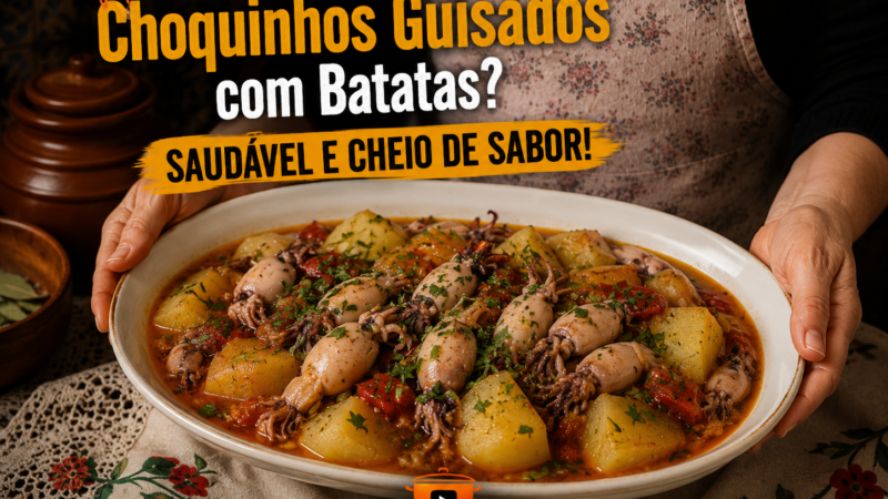 Choquinhos Guisados com Batatas