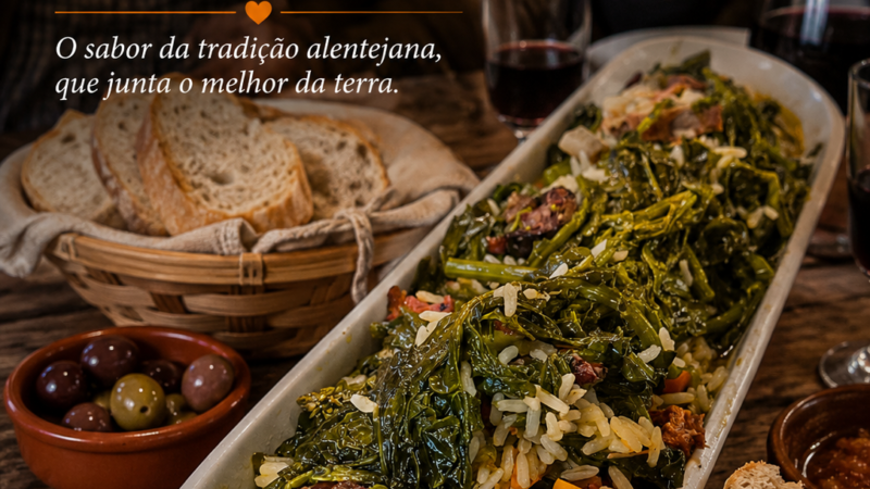 Arroz de Grelos com Enchidos