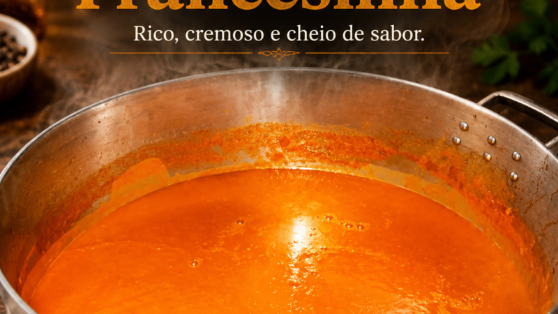 Aprenda o segredo do Molho de Francesinha