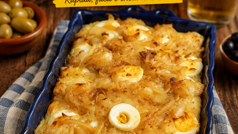 Rapidinha de Bacalhau