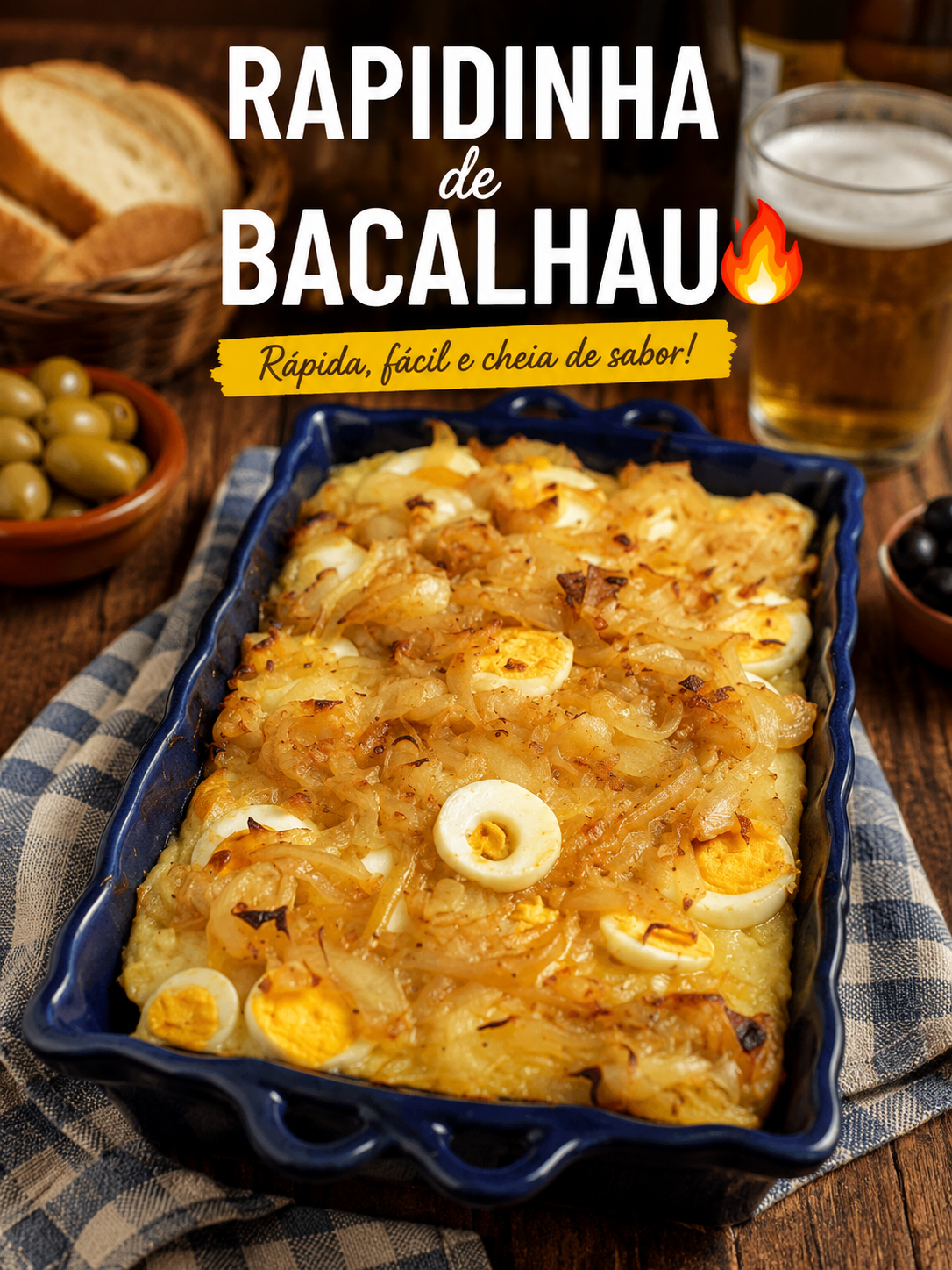 Rapidinha de Bacalhau
