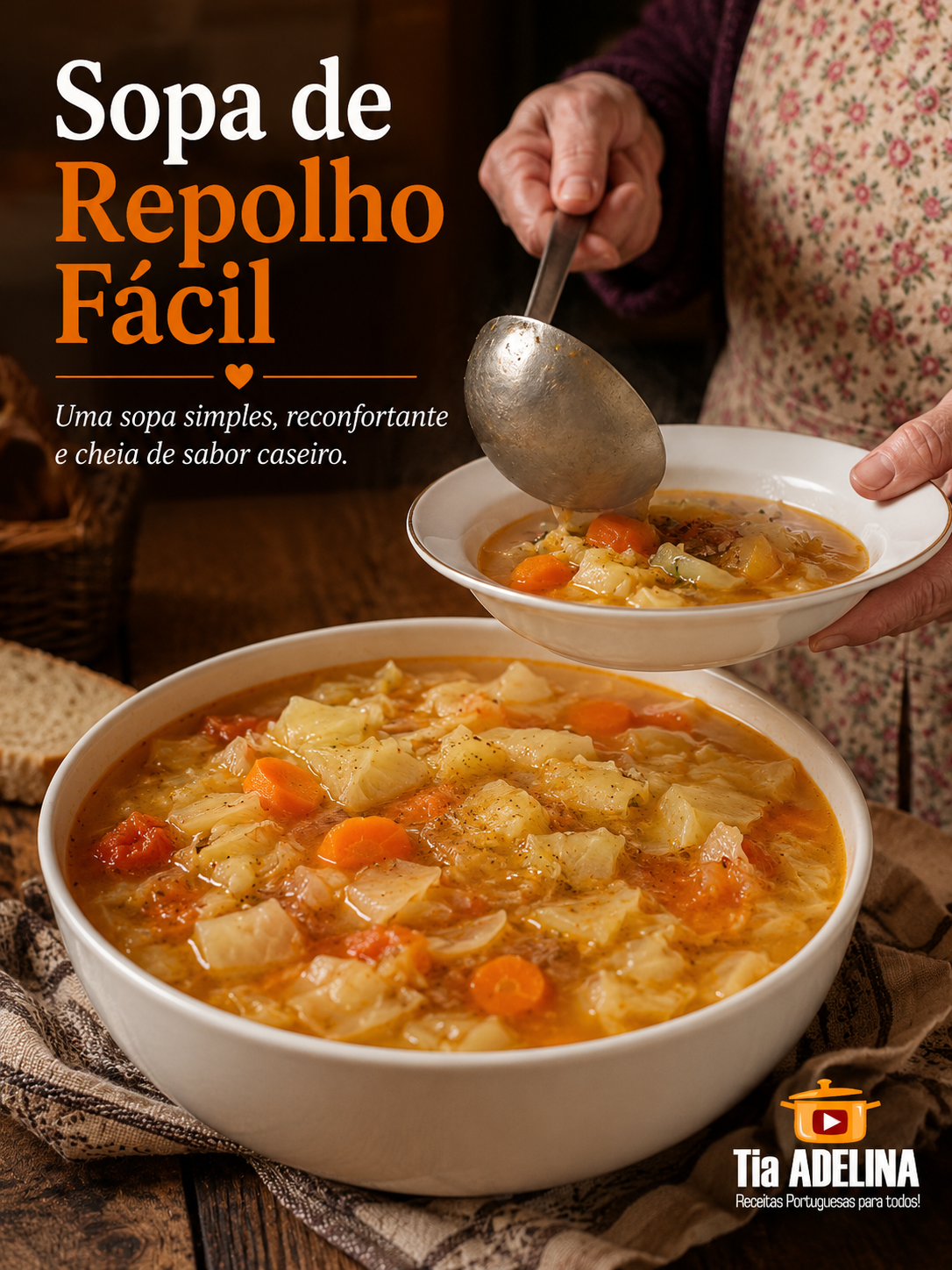 Sopa de repolho fácil