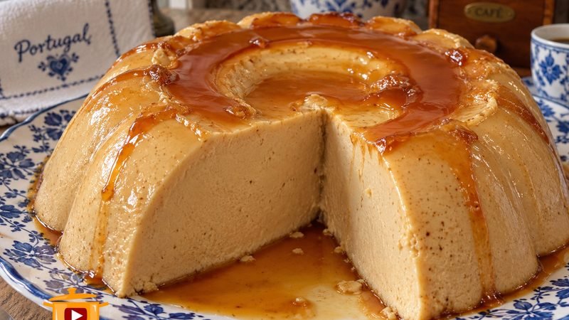 Pudim El Mandarim de Natas e Café