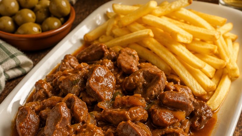 Moelas com Batatas Fritas