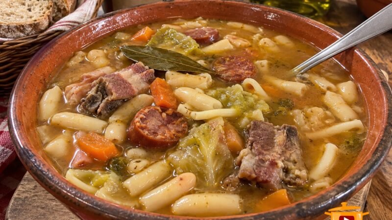 Sopa de Feijão à Alentejana
