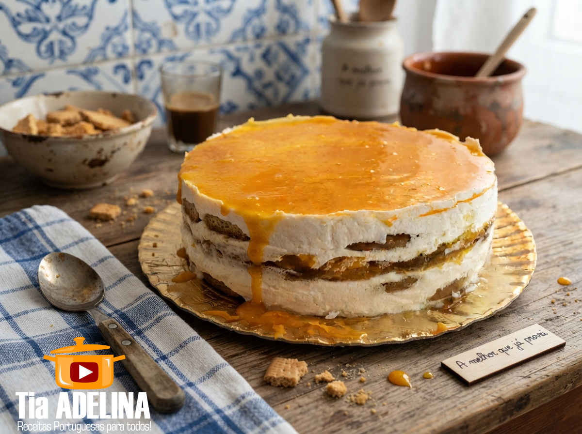Bolo de Bolacha com Doce de Ovos – A melhor que já provei