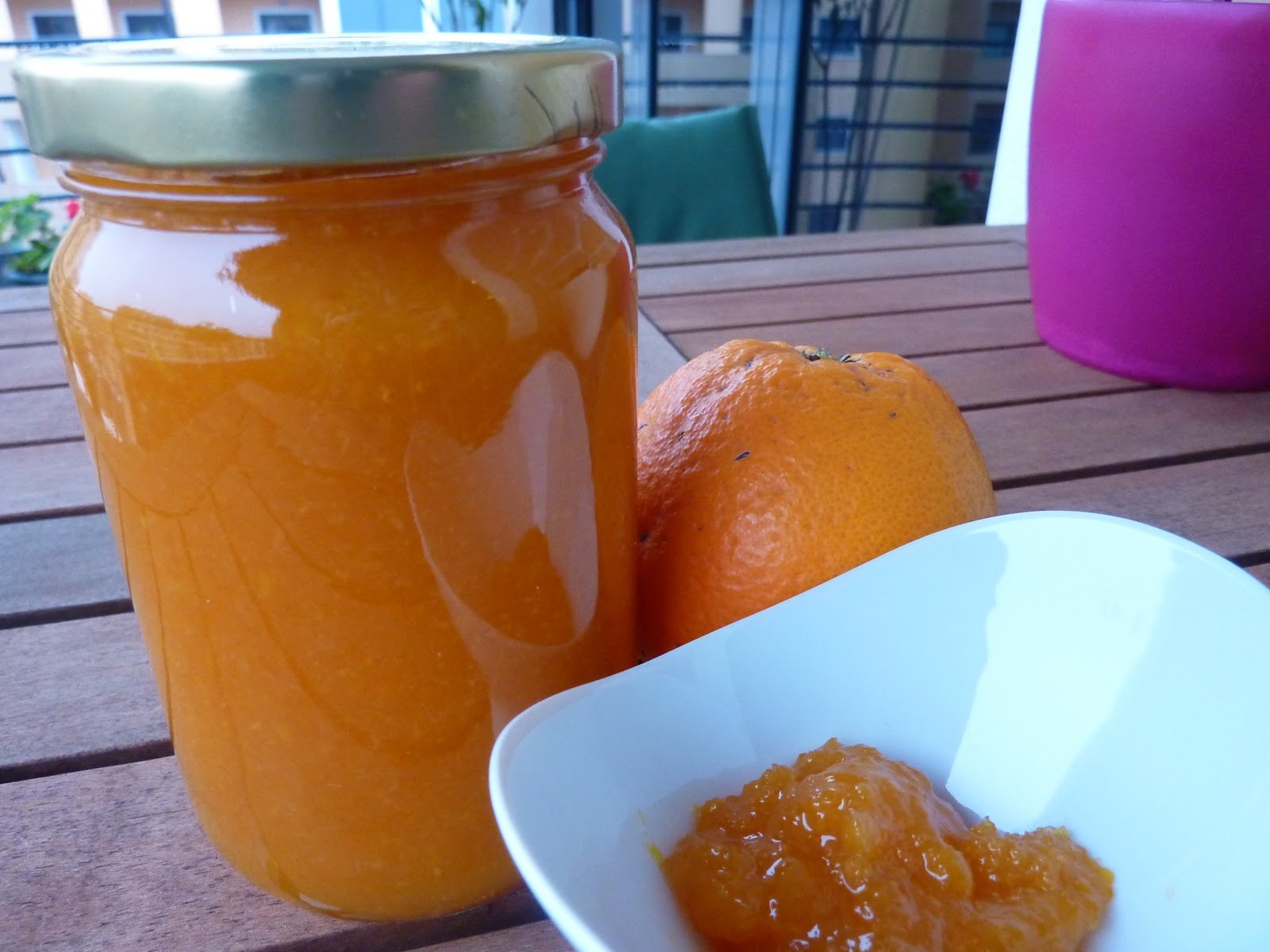 Doce de laranja aos pedaços