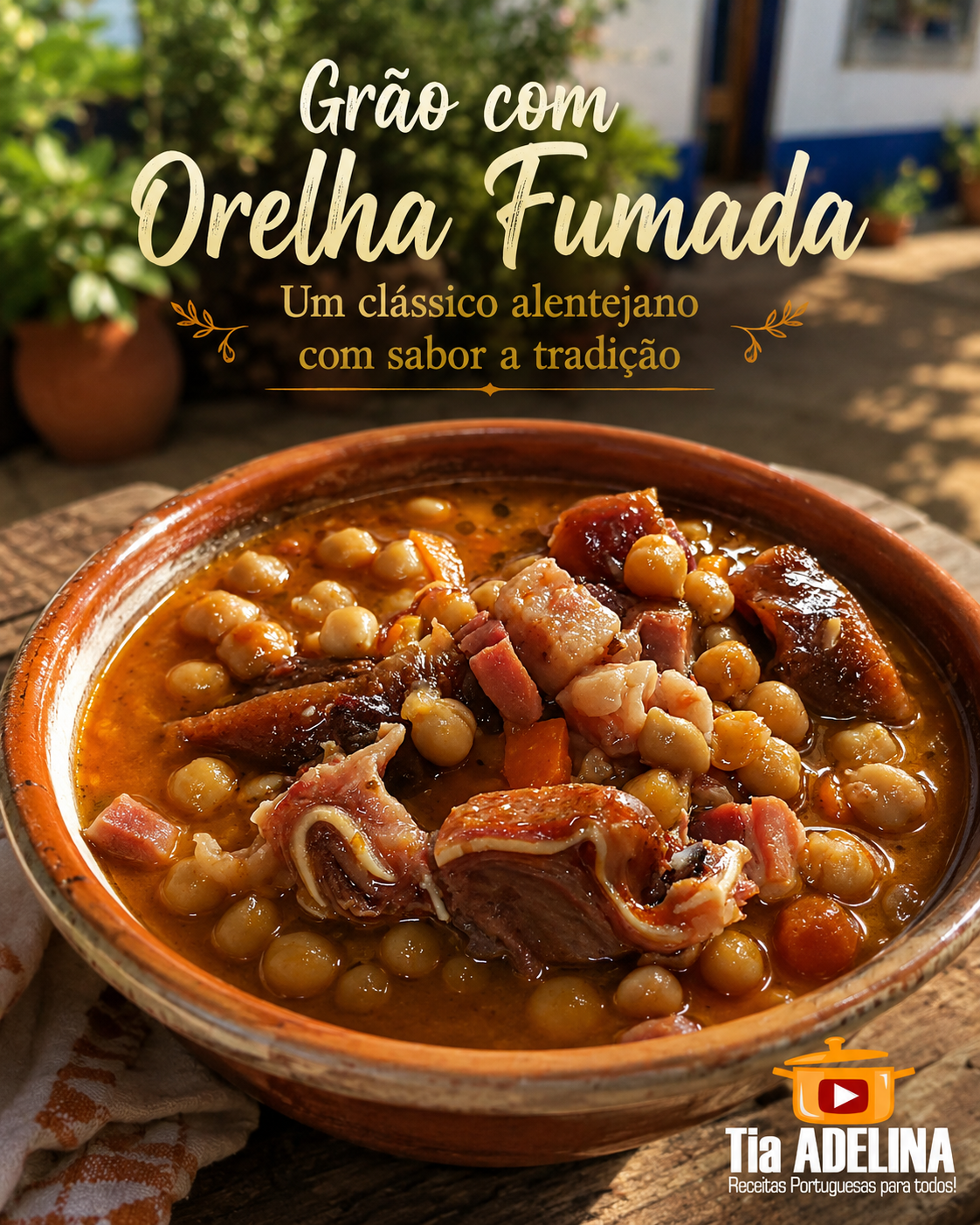 Grão com Orelha Fumada: Um Clássico Alentejano com Sabor a Tradição