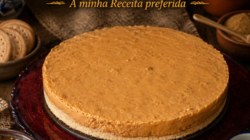 Tarte de Baba de Camelo e Bolacha Maria