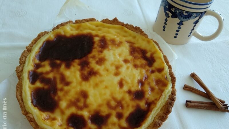 Tarte de Nata com massa folhada