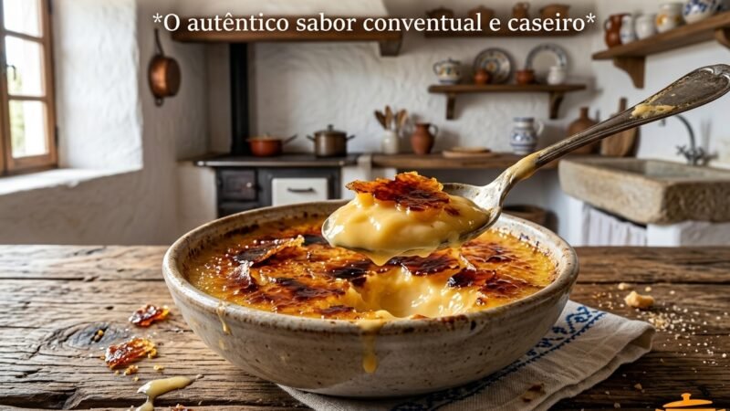 O autêntico leite creme caseiro à moda antiga