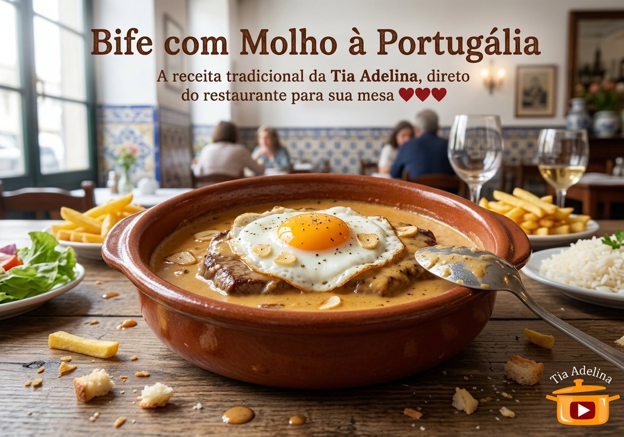BIFE COM MOLHO À PORTUGÁLIA