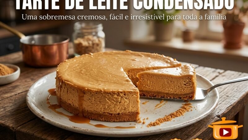 Receita de Tarte de Leite Condensado