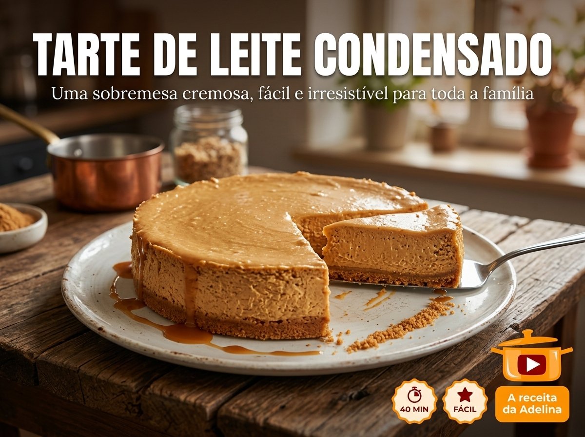 Receita de Tarte de Leite Condensado