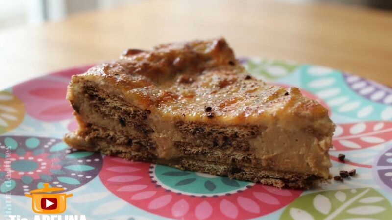Tarte de bolacha Maria