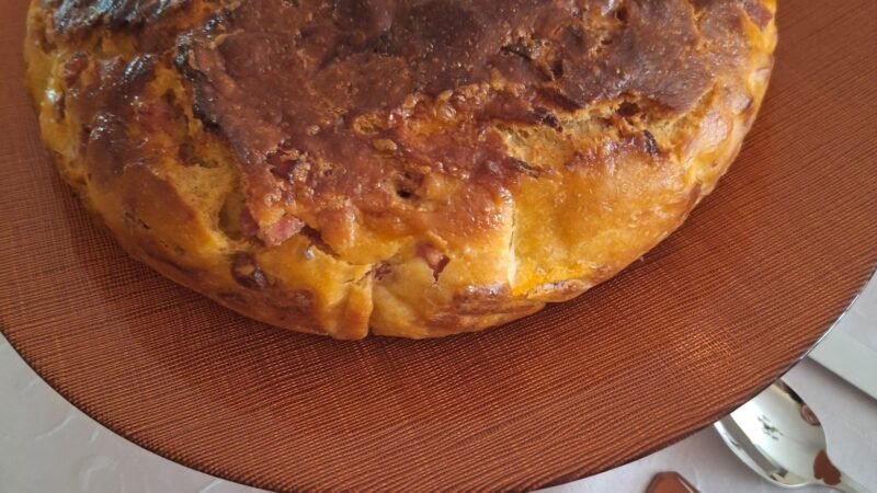 Folar de carne. Bem simples de fazer