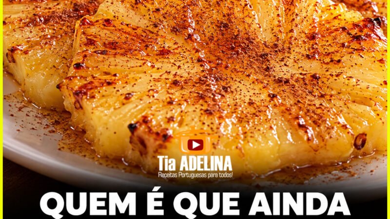Ananas no forno