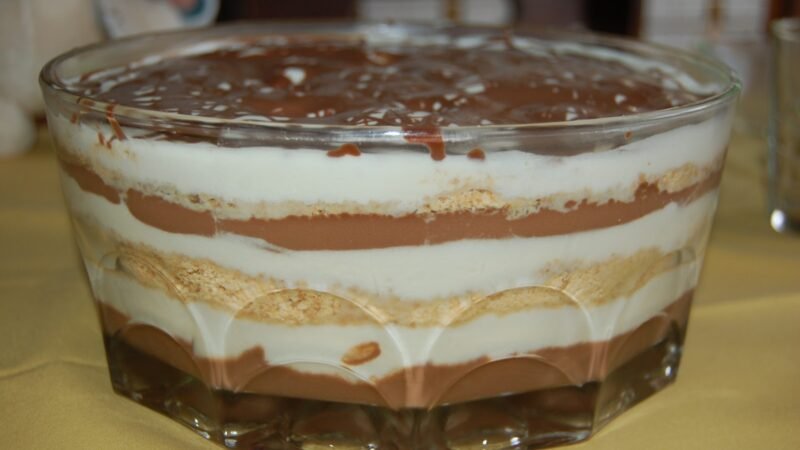 Doce da avó de chocolate