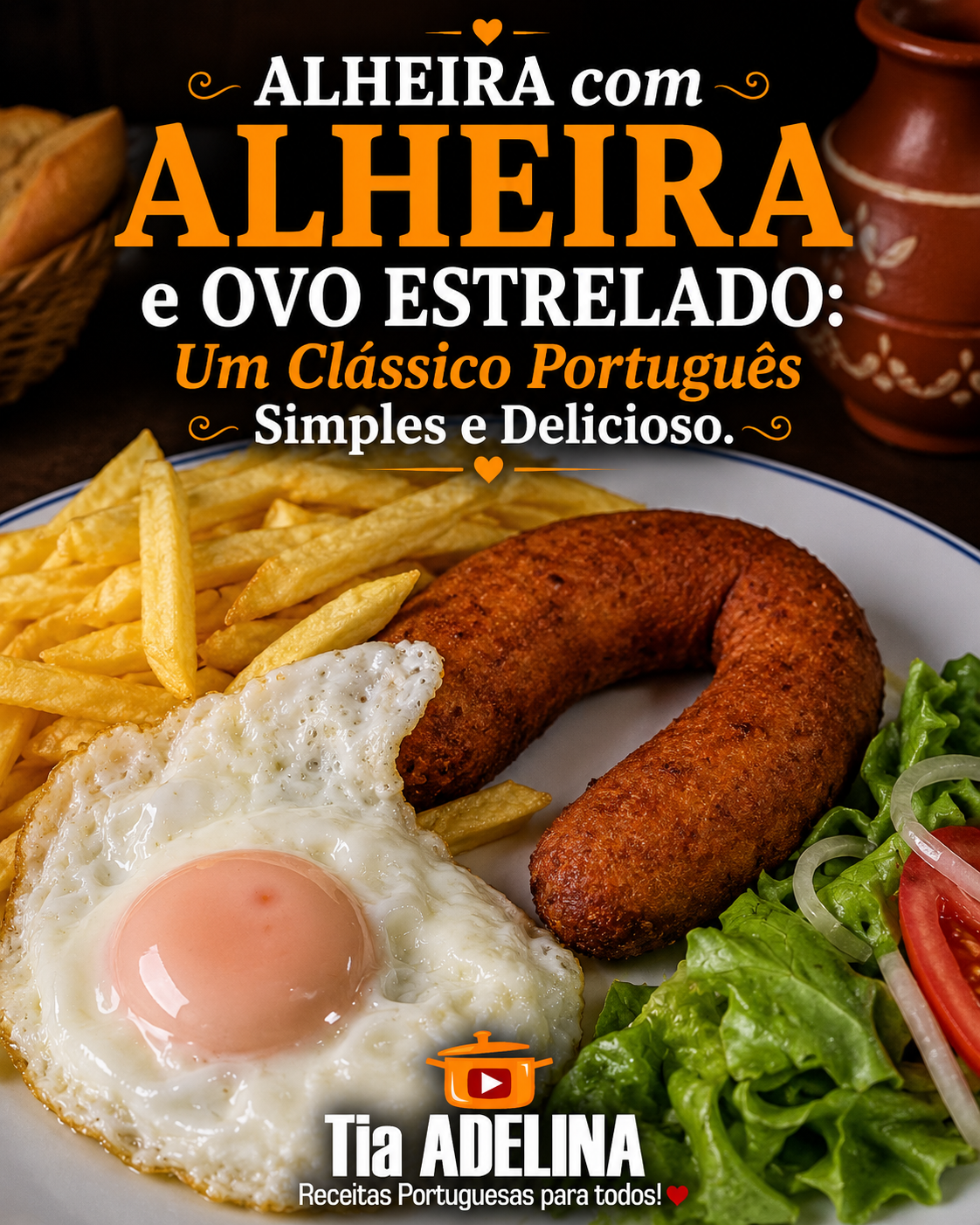 Alheira com Ovo Estrelado: Um Clássico português simples e delicioso
