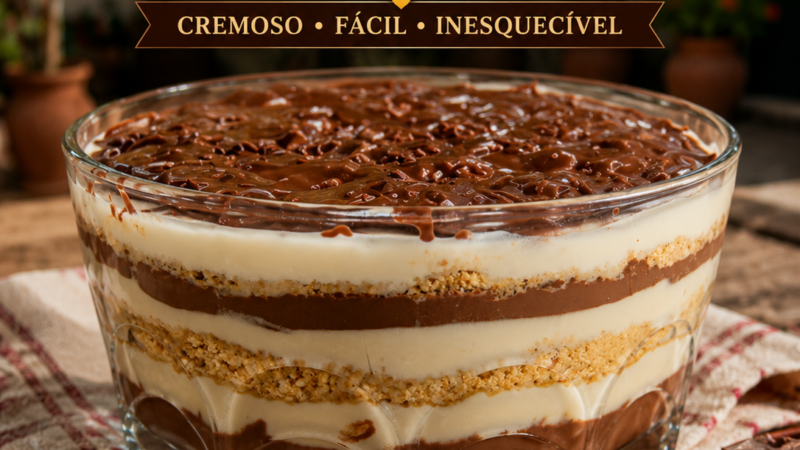 Doce da avó de chocolate