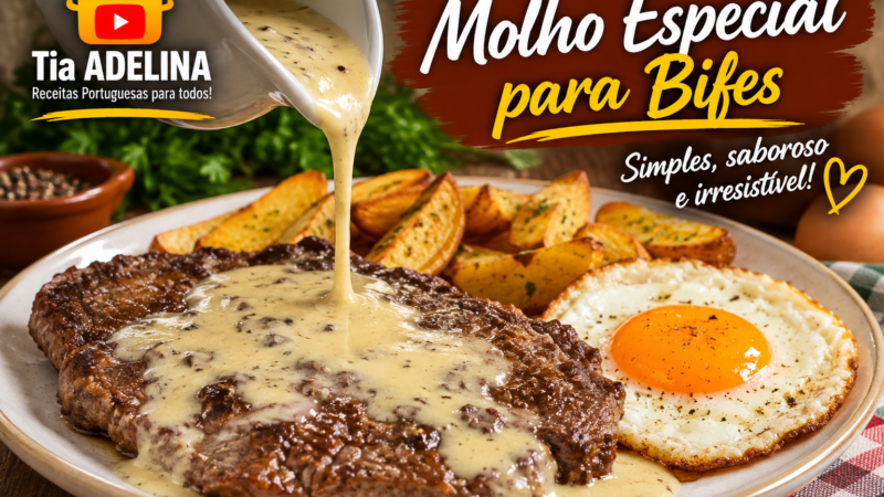 MOLHO ESPECIAL PARA BIFES