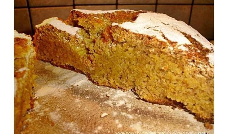 Broa de Milho feita em casa