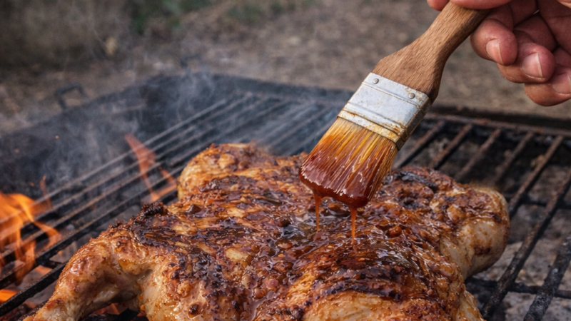O melhor molho caseiro para frango no churrasco que já provámos