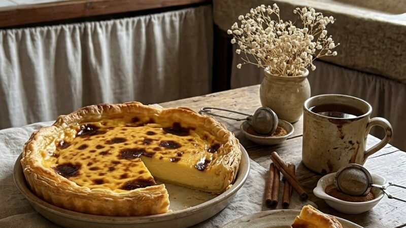 Receita para tartes de nata sempre perfeitas