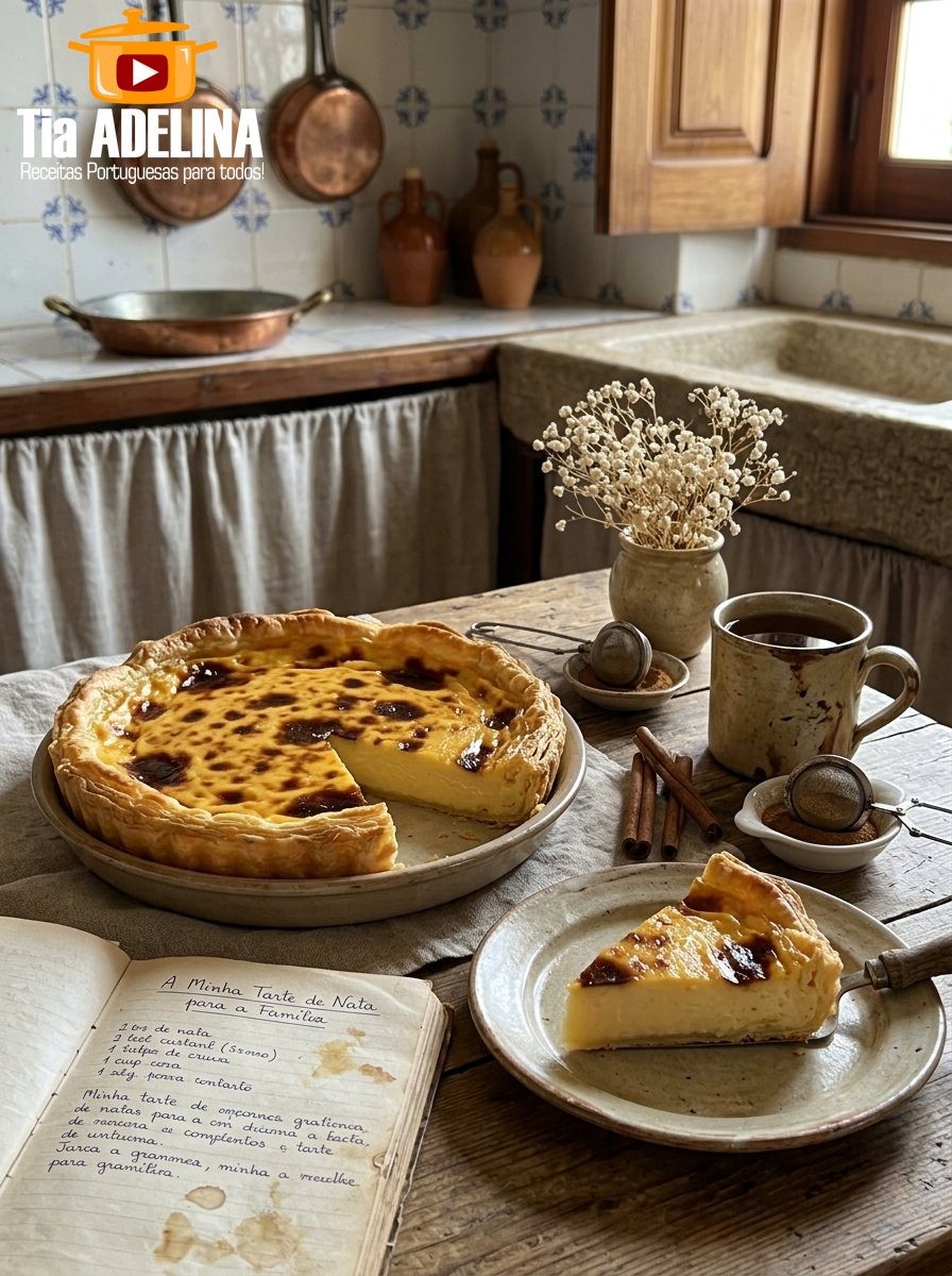Receita para tartes de nata sempre perfeitas