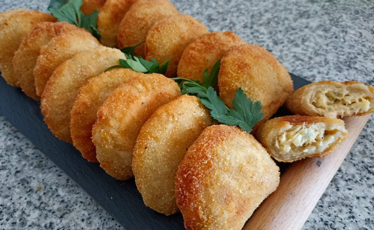 Rissóis de Bacalhau