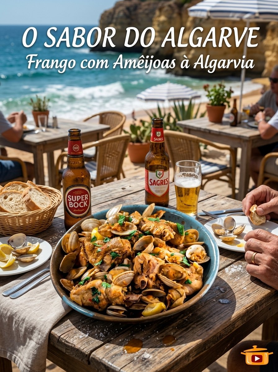 Frango com amêijoas à Algarvia