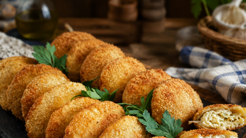Rissóis de Bacalhau