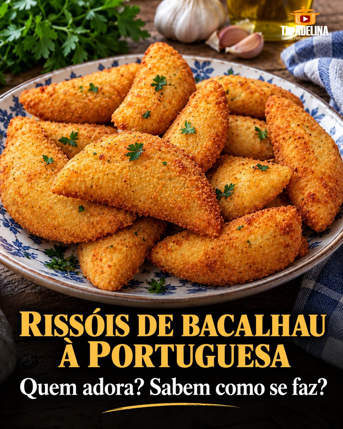 Rissóis de Bacalhau