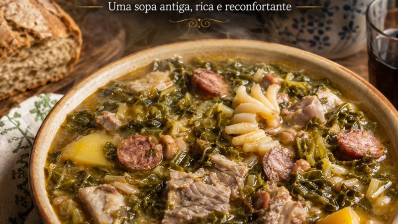 Sopa Alentejana de Entulho com Linguiça